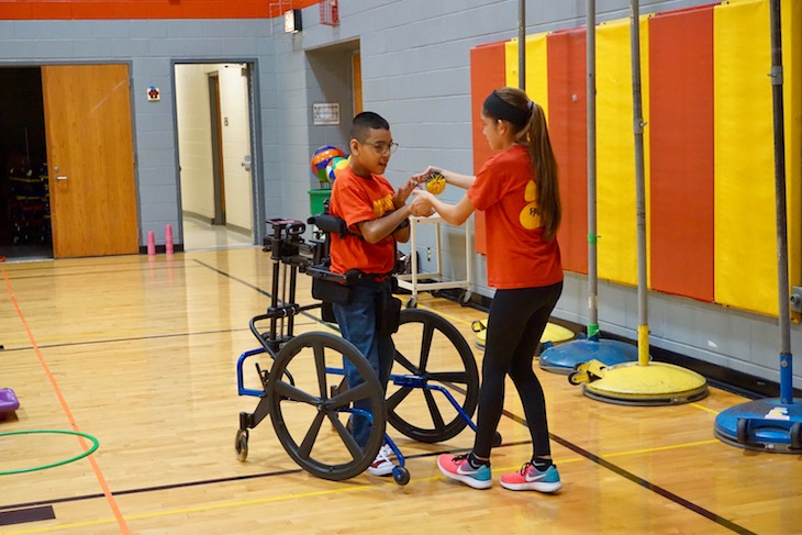 <p>In the RMS Buddy Program, all students focus on their abilities, not their disabilities.</p>
