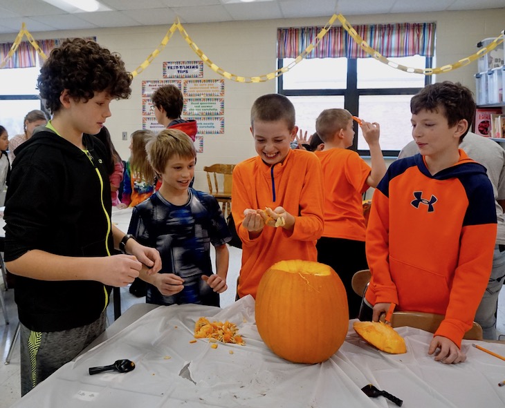 <p>Ewww! Lots of orange goop.</p>
